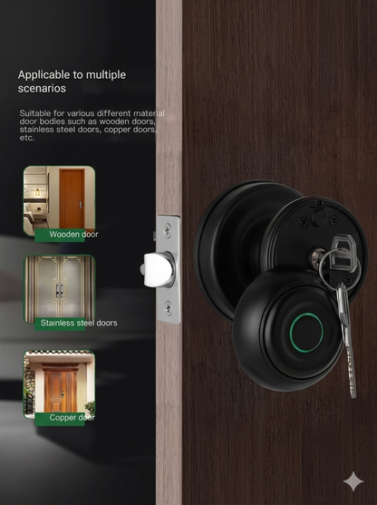 Smart Fingerprint Lock for Home and Bedroom Doors